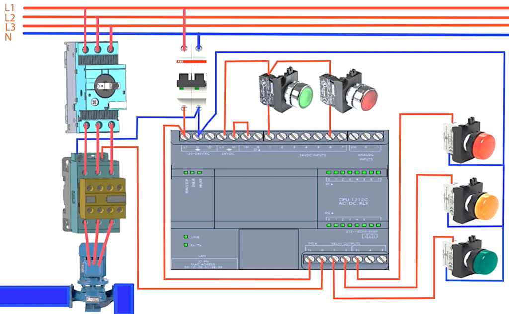 Raccordement Et C blage Des Automates Siemens S71200 Raccordement Et C blage Des Automates Siemens S71200