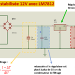 Alimentation stabilisée 12V LM7812